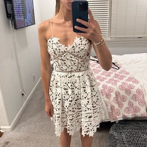 Self Portrait Azaelea Lace Mini Dress